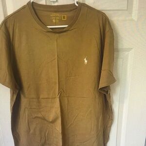 Polo by Ralph Lauren Men’s Classic Crew Neck T-Shirt — Brown